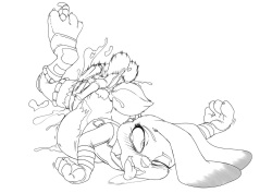 [Kandlin, Nelsonnoir,CaraioTheCario,Xaveknye,Vanire] Hiphuger (Zootopia) Ongoing page 2