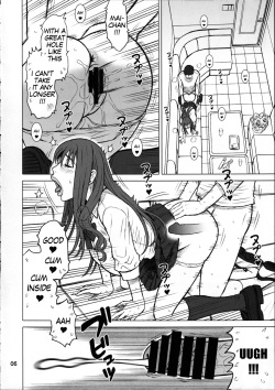 (C92) [Kaiten Sommelier (13.)] 36.5 Kaiten Maya no Kareshi to Ichiban Benki. | Maya's Boyfriend and The Best Toilet Girl [English] [MegaFagget] page 6
