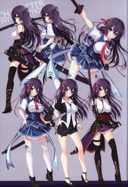Kizuna Kirameku Koi Iroha KATANA ART BOOK page 7