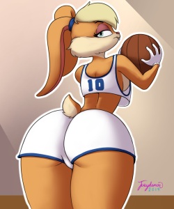 Babs Is Eye Level With Lola's Bunny Butt page 2