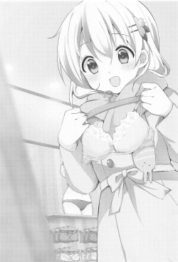 (C95) [Sekine (Sekine Hajime)] Gochuumon wa Kokoa to Shitagi desu ka? (Gochuumon wa Usagi desu ka?) page 2
