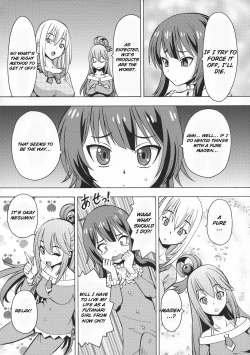 (C95) [Toraya (ITOYOKO)] Ero Subarashii Sekai ni Nakadashi o! 6 FUTASUBA | God's blessing on this erotic wonderful world where you can cum inside! (Kono Subarashii Sekai ni Syukufuku o!) [English] [Raknnkarscans] page 6