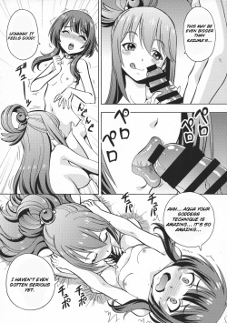 (C95) [Toraya (ITOYOKO)] Ero Subarashii Sekai ni Nakadashi o! 6 FUTASUBA | God's blessing on this erotic wonderful world where you can cum inside! (Kono Subarashii Sekai ni Syukufuku o!) [English] [Raknnkarscans] page 9