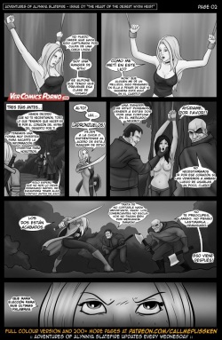 [CallMePlisskin] Adventures of Alynnya Slatefire #7 (Spanish) [kalock &amp; VCP] page 3