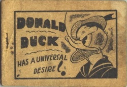 Donald Duck Has a Universal Desire!
