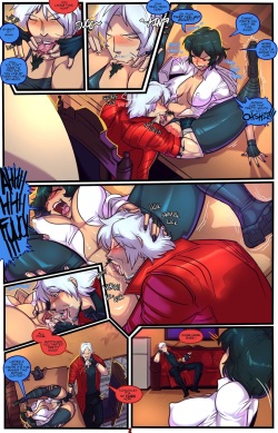[PandoraRaptor] Devil May Fuck : Dante X Lady - Sex &amp; Gambling (Devil May Cry) [Ongoing] page 2