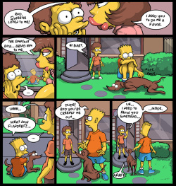 [XXXBattery] The Neighbors (The Simpsons) page 4