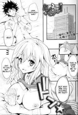 (C84) [Natsuiro Shoujo (Takanashi Haruto)] Shiyouyo! (Toaru Kagaku no Railgun) [English] [Tigoris Translates] [Decensored] page 4