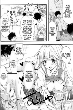 (C84) [Natsuiro Shoujo (Takanashi Haruto)] Shiyouyo! (Toaru Kagaku no Railgun) [English] [Tigoris Translates] [Decensored] page 5