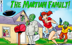 [Pulptoon] The Martian Family! page 1