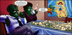 [Pulptoon] The Martian Family! page 9