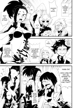 (Douyara Deban no Youda! 16) [Mekao (Den Meka)] Yaomomo Chin Ranbu | Momo's Dick Rampage (Boku no Hero Academia) [English] page 2