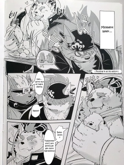 (Kemoket 8) [Lonely Cat (Koboshi Hoshi)] Bouin Boushoku - OVEREATING (Tokyo Afterschool Summoners) [English] [haru9y6] page 9
