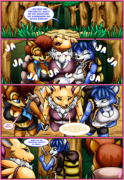 [HappyAnthro] Las Chicas: Un Campamento Que Va Realmente Mal (Spanish) [Red Fox Makkan] page 2