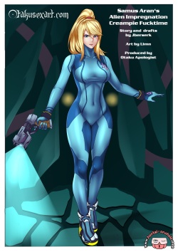 Samus Aran's Alien Impregnation Creampie Fucktime