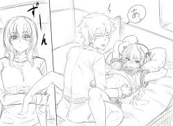 [Araki Jeccy] Walking in on Gudao (Fate/Grand Order) page 3