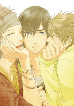 [Nakata Akira] Sannin Asobi -Ore to Chara Otoko to Junjou Wanko- page 3