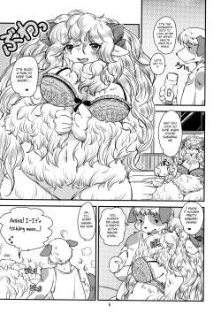 (Kansai! Kemoket 4) [Noraya (Setouchi Kurage)] Mofumofu Hitsuji Life [English] [BSN] page 5