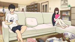 Ryoushin ga Dekakeru ya Ina ya Living no Sofa de Yarihajimeru Shitei | Empezamos a tener sexo en el sofá de la sala tan pronto como nuestros padres se fueron