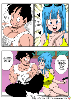 [Yamamoto] BITCH GIRLFRIEND (Dragon Ball Z) [English] [Colorized] page 4