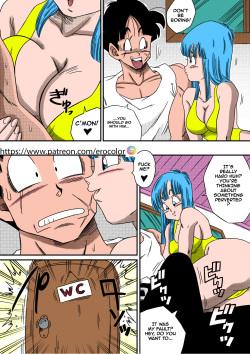 [Yamamoto] BITCH GIRLFRIEND (Dragon Ball Z) [English] [Colorized] page 5