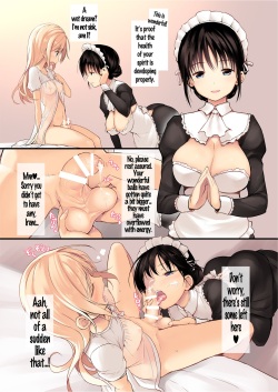 [Efuya (Messy)] Futanari Maid-san Asa Milk | A Futanari Maid's Morning Milk [English] [Digital] page 4