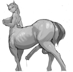 Futanari Centaur page 6