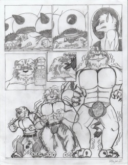 [Rebby the Wolfy] Mercenary Growth Comic page 2