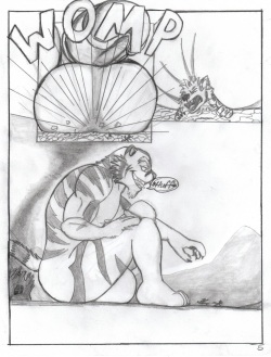 [Rebby the Wolfy] Mercenary Growth Comic page 5