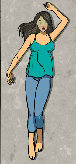 Dead and Beautiful Pregnant Women: Chokey Mummy page 4