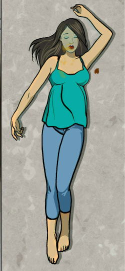 Dead and Beautiful Pregnant Women: Chokey Mummy page 6