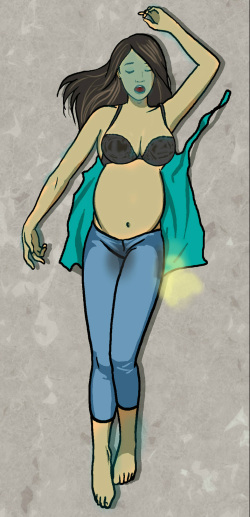 Dead and Beautiful Pregnant Women: Chokey Mummy page 7