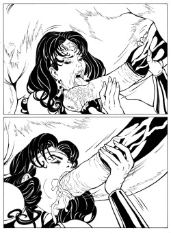 Superheroinecomixxx - Wonder Woman and Horse page 2