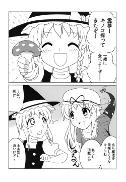 [Oreichigo (Yukino F Iwasuke)] Fushigi na Kinoko ni Goyoujin (Touhou Project) [Digital] page 2