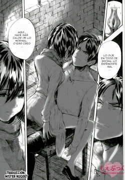 (Dai 3 Kai Hekigai Chousa Haku) [FURACHI (Yaegashi, Yukiko, Kanae)] Eren ga Mikasa ni Sukihoudai | Eren quiere a Mikasa (Shingeki no Kyojin) [Spanish] [Mr. Nugget] page 7