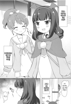 (C95) [Tiger Roman (Tiger)] Aroma-chan to Himitsu no Hougako XXX | 아로마짱이랑♥ 비밀의 방과후 XXX (PriPara) [Korean] page 2