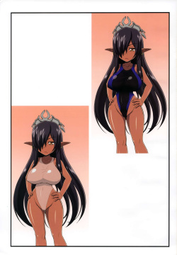 (C94) [Gachinko Shobou (Kobanya Koban)] Kuro no Joou no Isekai Seikatsu Color Ban (Kuroinu ~Kedakaki Seijo wa Hakudaku ni Somaru~) page 2
