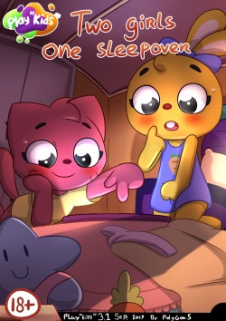 Play"kids" comic, Two girls One sleepover