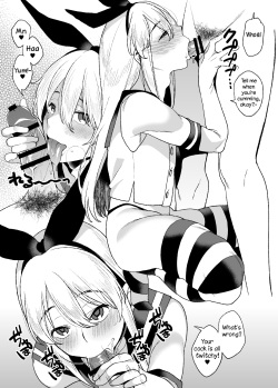 [Konoshiro Shinko (Karasuma Yayoi)] "Zettai Niau kara!!" tte Onegai Shite Shimakaze-kun Cos Shite Morattara Igai to Norinori datta Hon (Kantai Collection -KanColle-) [English] [Samachan] [Digital] page 3
