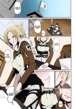 (C90) [DEX+ (Nakadera Akira)] Hekinai Chousa (Shingeki no Kyojin) [English] [Brolen] [Colorized] [SPDSD] page 5
