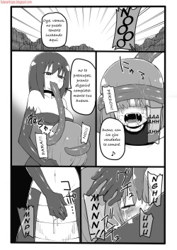 [Black Megane Kenkyuujou] Lamia ni Marunomi Sareru dake no Hon [Spanish] [bananare22] page 9