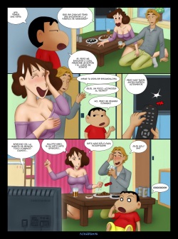 [Nihaotomita] Misae Needs a Fuck (Crayon Shin-chan) [Spanish] page 5