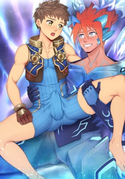 [Suiton00] Xenoblade Chronicles 2 - Godfrey x Rex #1 page 2