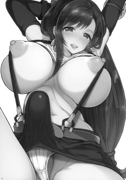 (Futaket 11.5) [Samurai Ninja GREENTEA (Samurai Ninja GREENTEA)] Futanari Doutei Tifa Inran Mesuchinpo Kairaku ochi (Final Fantasy VII) [Spanish] page 5