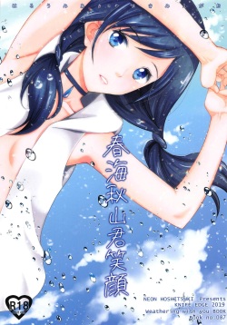 (C96) [KNIFE EDGE (Hoshitsuki Neon.)] Haruumi Akiyama Kimi Egao | 춘해추산 - 너의 웃는 얼굴 (Tenki no Ko) [Korean] page 1