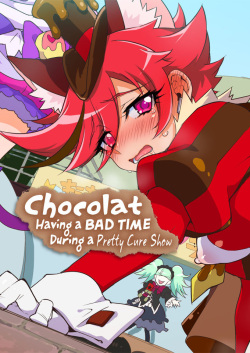 [Mucha] Precure Show Chuu ni Hidoi Me ni Au Chocolat | Chocolat Having a BAD TIME During a Pretty Cure Show (Kirakira PreCure a la Mode) [English] page 1