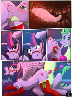 [Twotail813] Present for Spike (My Little Pony: Friendship Is Magic) page 2